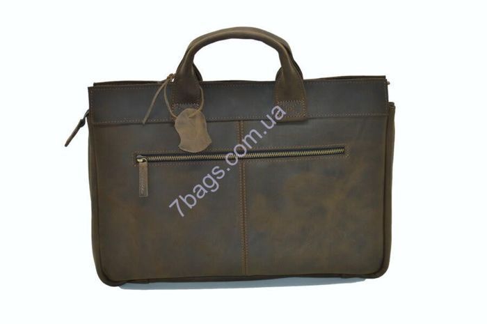 Мужская кожаная коричневая сумка-портфель TARWA rc-7107-1md купить недорого в Ты Купи