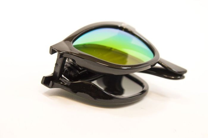 Солнцезащитные складные зеркальные очки Glasses унисекс 911-71 купить недорого в Ты Купи