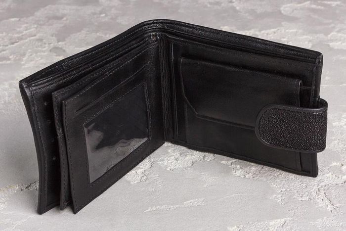 Чоловічий гаманець зі шкіри морського ската Ekzotic Leather stw22 купити недорого в Ти Купи