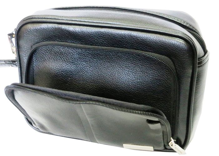 Мужская сумка-борсетка Professional S864.10 черная купить недорого в Ты Купи