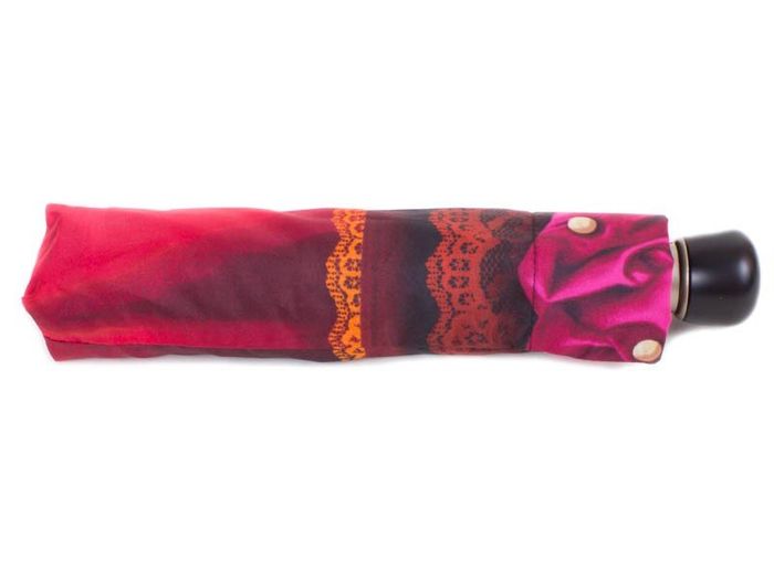 Женский зонтик полуавтомат AIRTON красно-розовый купить недорого в Ты Купи