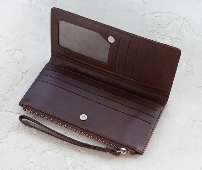 Гаманець з натуральної шкіри крокодила Ekzotic Leather CW 93_2 купити недорого в Ти Купи