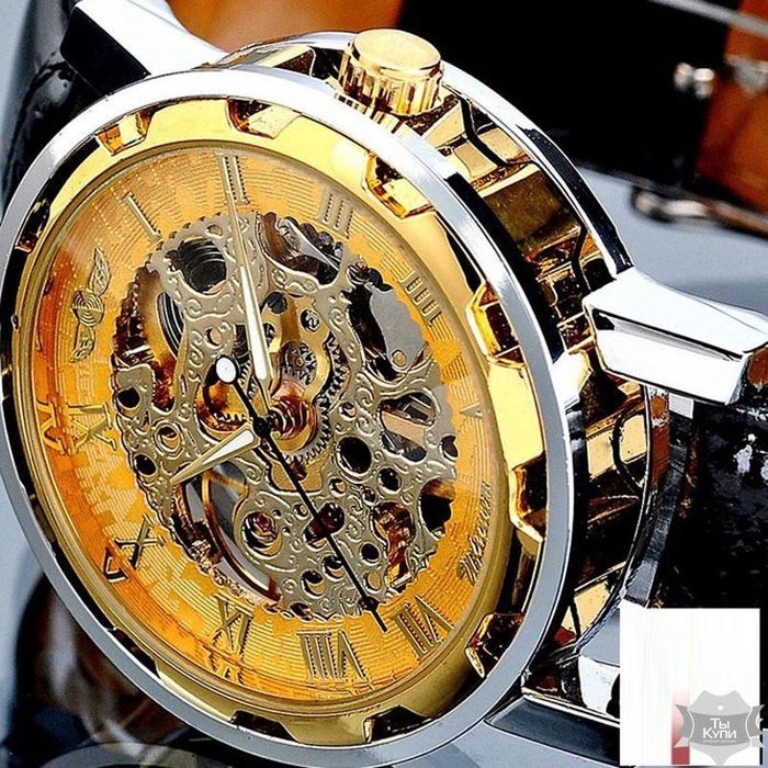 Мужские часы скелетон Winner Simple (1106) купить недорого в Ты Купи