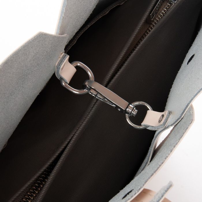 Женская кожаная сумка классическая ALEX RAI R9341 beige купить недорого в Ты Купи