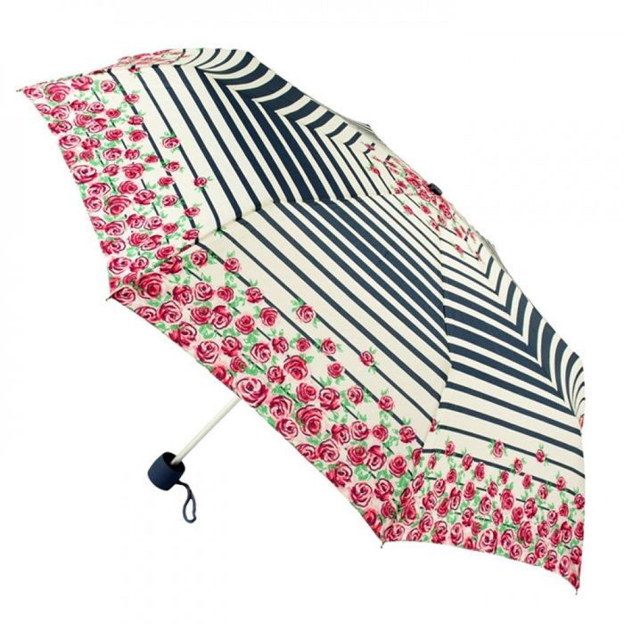 Женский механический зонт Fulton Minilite-2 L354 Nautical Rose (Морская роза) купить недорого в Ты Купи
