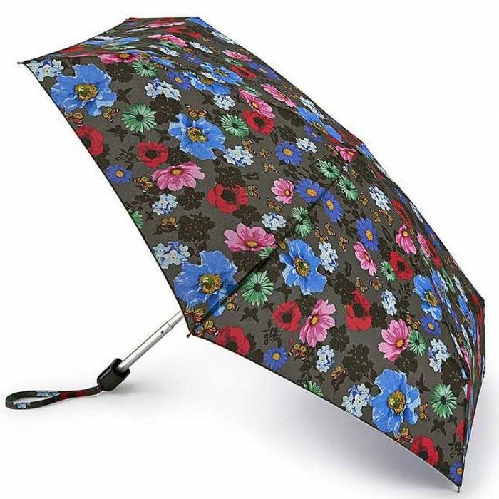 Механічна жіноча парасолька Fulton Tiny-2 L501 Colour Burst Floral (Квітковий бум) купити недорого в Ти Купи