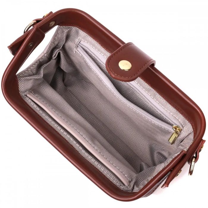 Молодежная женская кожаная сумка через плечо Vintage 22426 купить недорого в Ты Купи