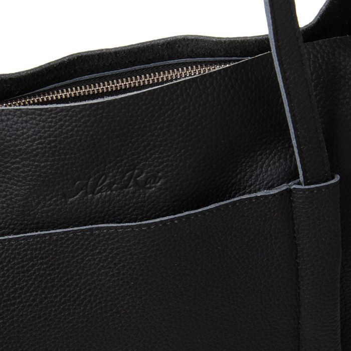 Жіноча шкіряна сумка ALEX RAI 1557 black купити недорого в Ти Купи