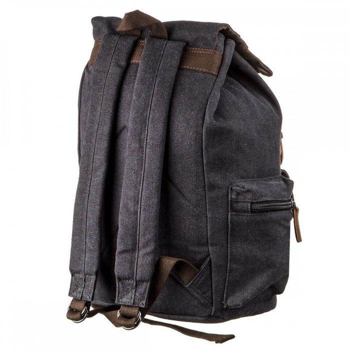 Текстильний чорний рюкзак Vintage 20135 купити недорого в Ти Купи