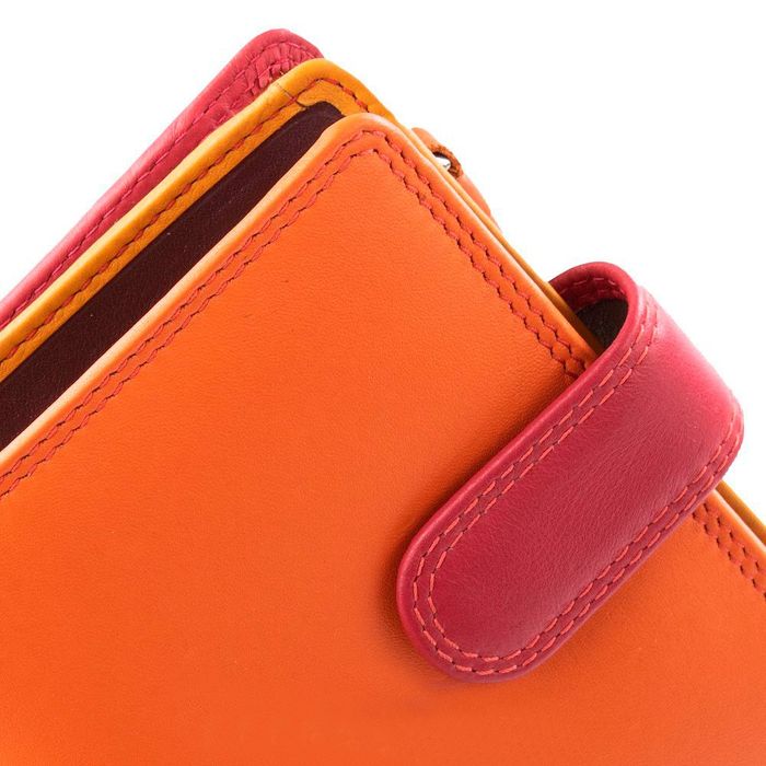 Жіночий шкіряний гаманець Visconti RB40 Bali c RFID (Orange Multi) купити недорого в Ти Купи