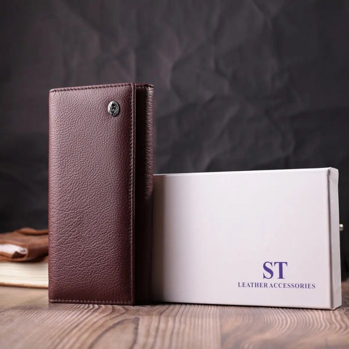 Шкіряний жіночий гаманець ST Leather 22515 купити недорого в Ти Купи
