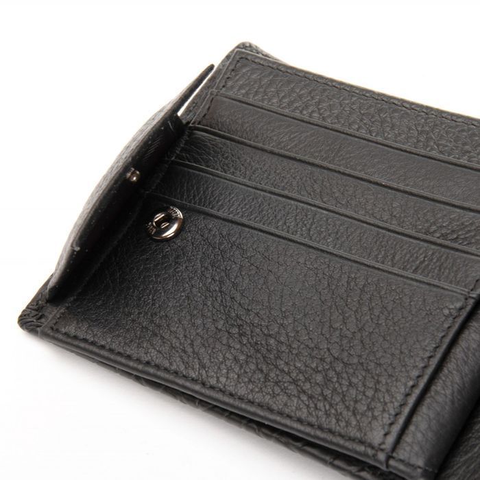 Чоловічий шкіряний гаманець BE BRETTON 308L black mix купити недорого в Ти Купи