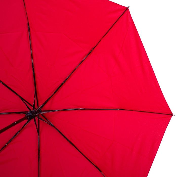 Полуавтоматический женский зонтик HAPPY RAIN красный купить недорого в Ты Купи