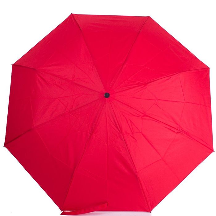 Полуавтоматический женский зонтик HAPPY RAIN красный купить недорого в Ты Купи