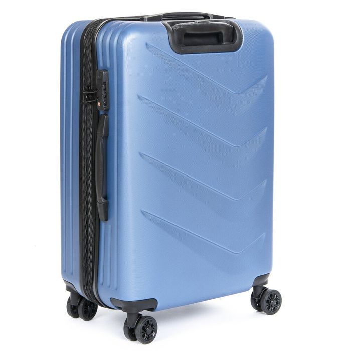 Комплект чемоданов 2/1 ABS-пластик PODIUM 8340 blue змейка 32069 купить недорого в Ты Купи