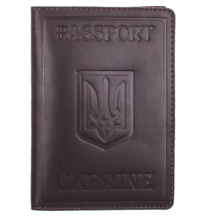 Шкіряна обкладинка для закордонного паспорта Valenta ОУ152624 купити недорого в Ти Купи