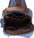 Чоловічий рюкзак з тканини Vintage 14482, Синій