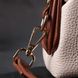 Молодіжна жіноча шкіряна сумка через плече Vintage 22426, Білий
