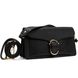 Женская черная маленькая сумка Firenze Italy F-IT-1012A