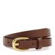Женский кожаный ремень Borsa Leather 100v1genw47light-brown