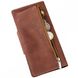 Чоловічий гаманець з вінтажній шкіри SHVIGEL 16181 Коричневий