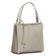Женская кожаная сумка ALEX RAI 3173-9 white-grey