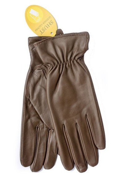 М - коричневі шкіряні жіночі рукавички для рукавичок купити недорого в Ти Купи