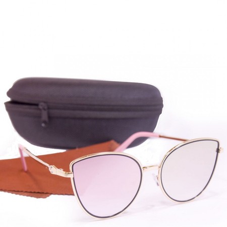 Сонцезахисні жіночі окуляри з футляром f9307-3 купити недорого в Ти Купи