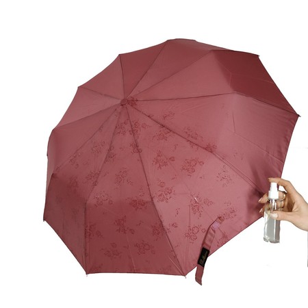 Женский зонт-напівавтомат Bellisimo Flower land 10 спиць Рожевий (461-9) купити недорого в Ти Купи