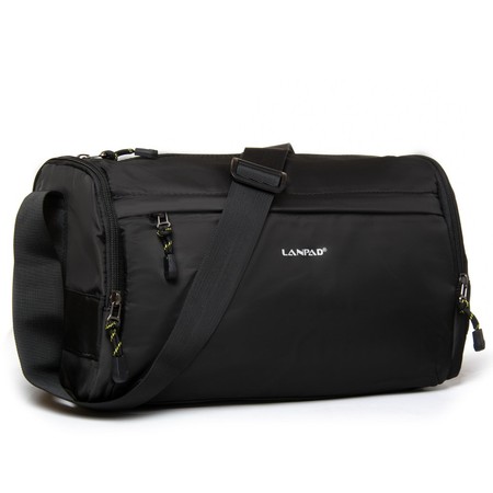 Дорожная нейлоновая сумка Lanpad 20822 black купить недорого в Ты Купи