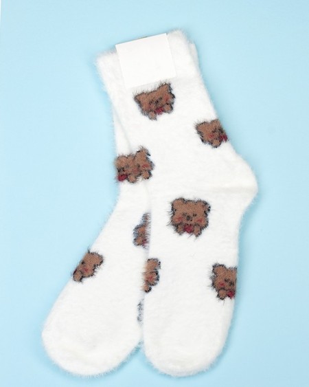 Шкарпетки ISSA PLUS NS-347 36-41 білий/коричневий купити недорого в Ти Купи