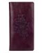 Кожаный бумажник Hi Art Mehendi Classic WP-02-C19-1718-T006 Фиолетовый