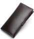 Мужской кошелёк из натуральной кожи Vintage 14912 Темно-коричневый