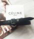 Женский узкий кожаный ремень CELINE cln09