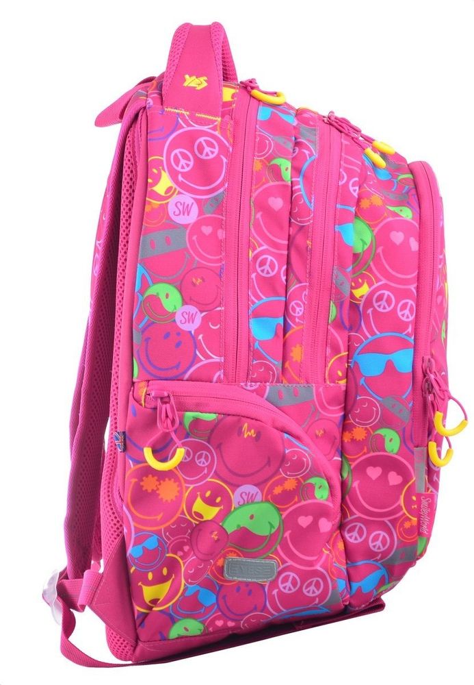 Школьный ранец YES 31х45х15 см 20 л для девочек Т-22 Neon (554794) купить недорого в Ты Купи