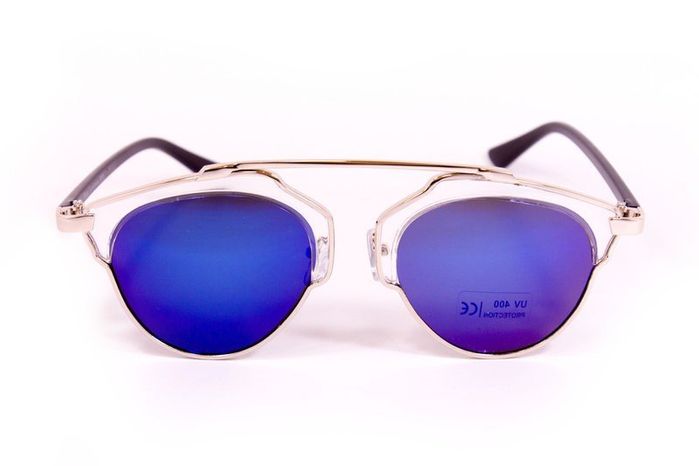 Сонцезахисні дзеркальні жіночі окуляри 9010-4 купити недорого в Ти Купи