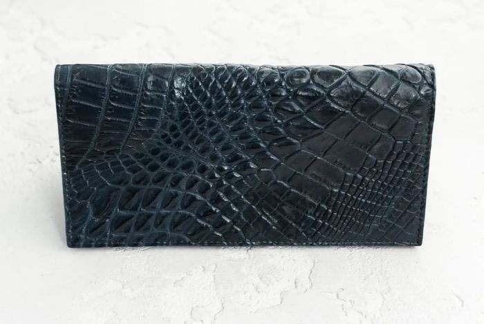 Крокодилська шкіряна гаманець Екзотична шкіра CW11_1 купити недорого в Ти Купи