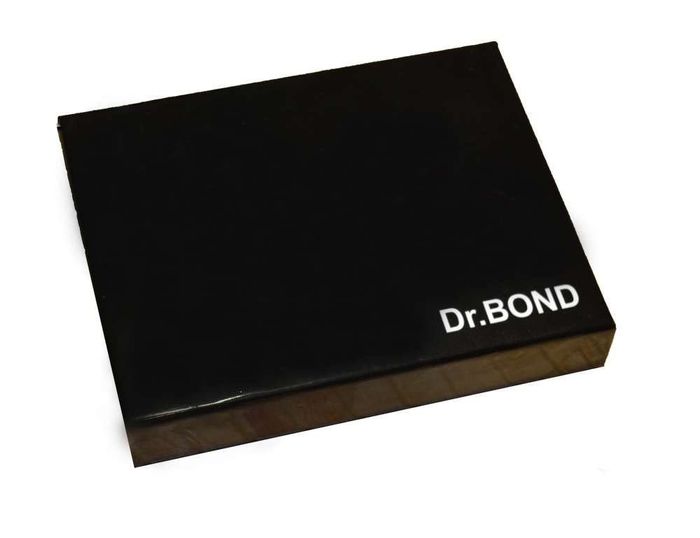 Маленькое мужское кожаное портмоне Dr.Bond black M31 купить недорого в Ты Купи