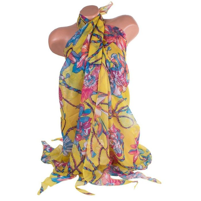 Жіночий різнокольоровий шарф з поліестеру Ashma DS47-311-1 купити недорого в Ти Купи