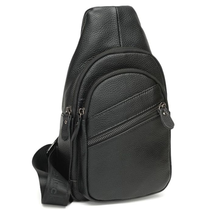 Чоловіча шкіряна рюкзак Keizer K11808-чорний купити недорого в Ти Купи