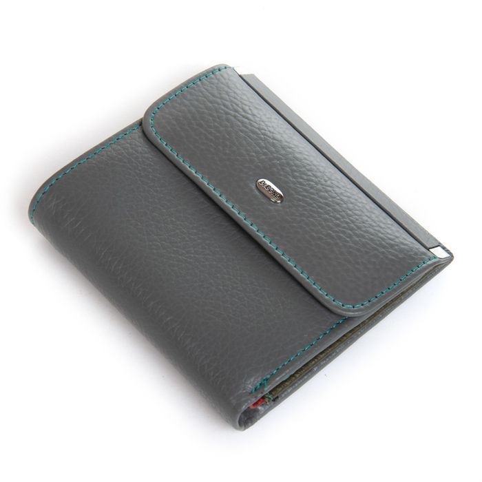 Женский кожаный кошелек Rainbow DR. BOND WRS-33-1 gray купить недорого в Ты Купи