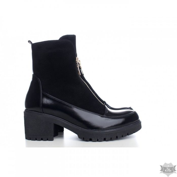 Черные женские ботинки Villomi 4017-02 купить недорого в Ты Купи