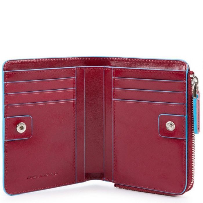Кожаный кошелек Piquadro BL SQUARE/Red PD5215B2R_R купить недорого в Ты Купи