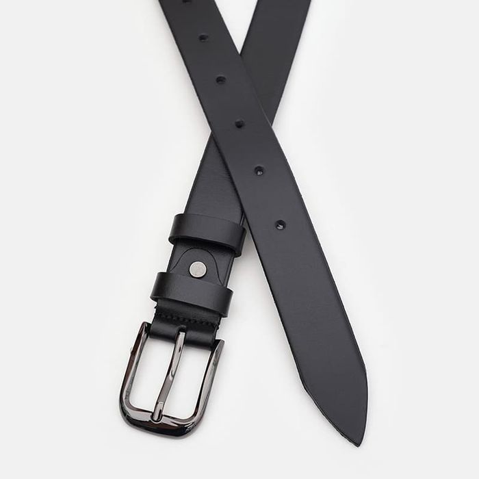 Женский кожаный ремень Borsa Leather 110v1genw29-black купить недорого в Ты Купи
