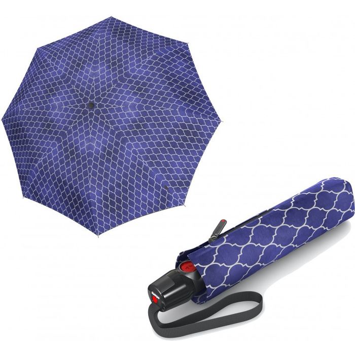 Зонт женский автомат Knirps T.200 Regenerate Blue Ecorepel UV Protection Kn95 3201 8459 купить недорого в Ты Купи