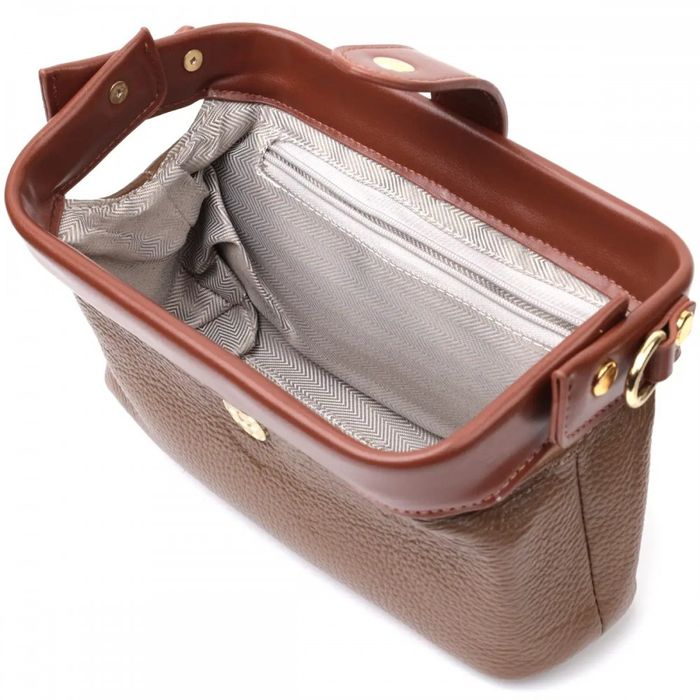 Молодежная женская кожаная сумка через плечо Vintage 22425 купить недорого в Ты Купи