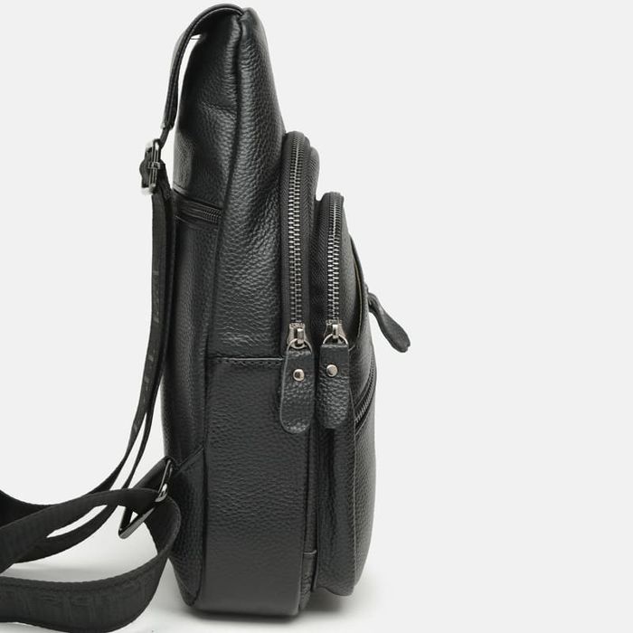 Мужской кожаный рюкзак Keizer K11808-black купить недорого в Ты Купи