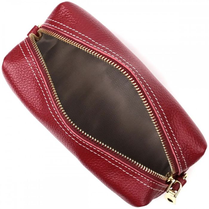 Молодіжна жіноча шкіряна сумка через плече Vintage 22274 купити недорого в Ти Купи