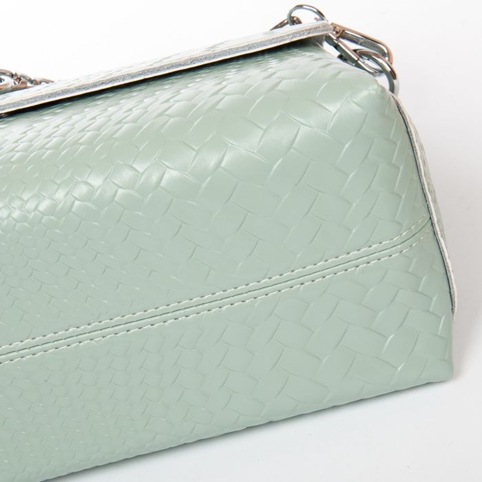 Жіноча шкіряна сумка класична ALEX RAI J009-1 blue-green купити недорого в Ти Купи