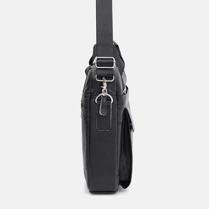 Мужская кожаная сумка Keizer K18861bl-black купить недорого в Ты Купи